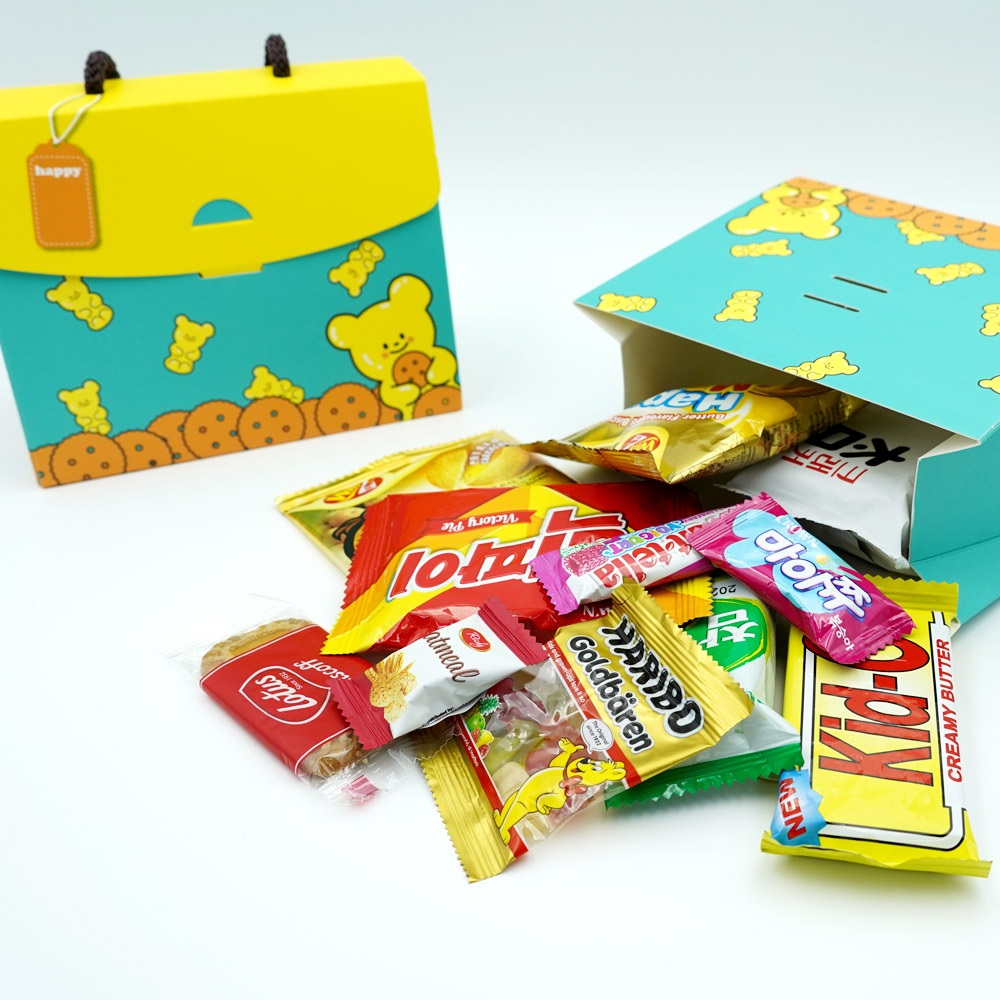 캐릭터 가방 간식세트(11종 간식)